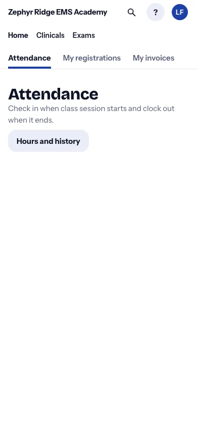 A student checking progress on a phone.